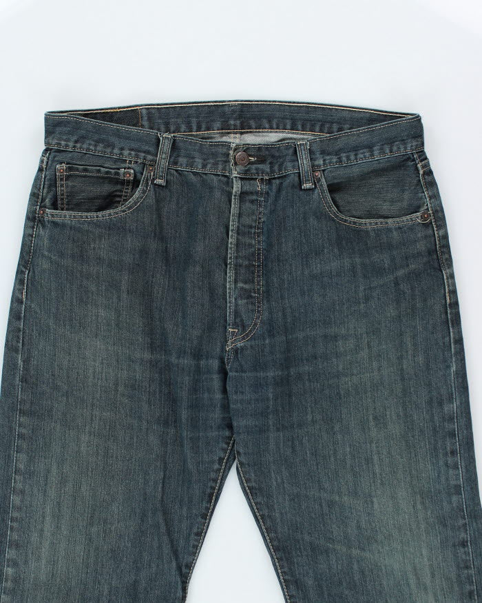 Vintage 90's Levi's 501 Dark Wash Jeans - W34 L27