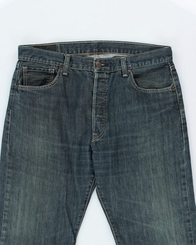 Vintage 90's Levi's 501 Dark Wash Jeans - W34 L27