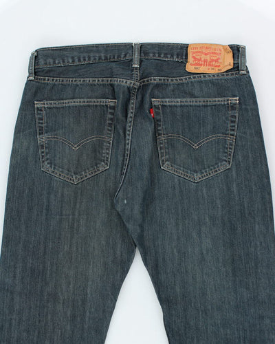 Vintage 90's Levi's 501 Dark Wash Jeans - W34 L27