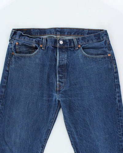 Vintage 90's Levi's 501 Dark Wash Jeans - W36 L32