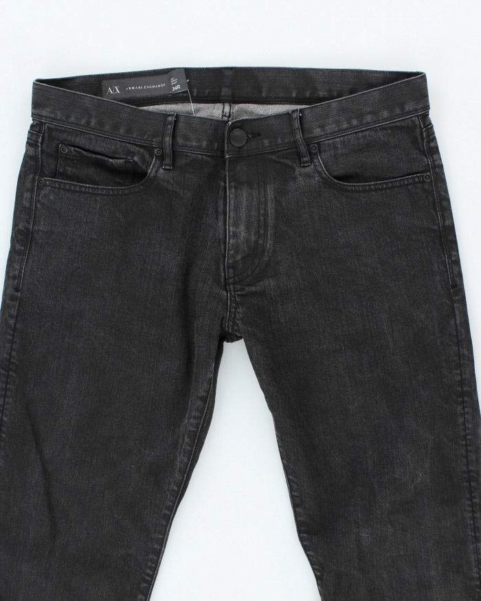 Armani Exchange Black Jeans - W34 L30