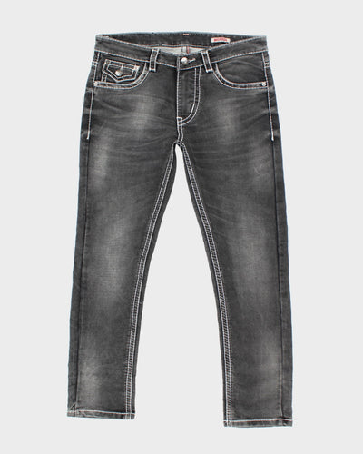 Y2k 00s True Religion Black Jeans - W36 L30