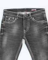 Y2k 00s True Religion Black Jeans - W36 L30