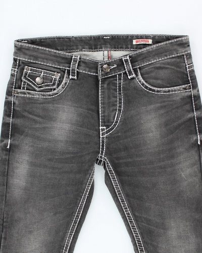 Y2k 00s True Religion Black Jeans - W36 L30