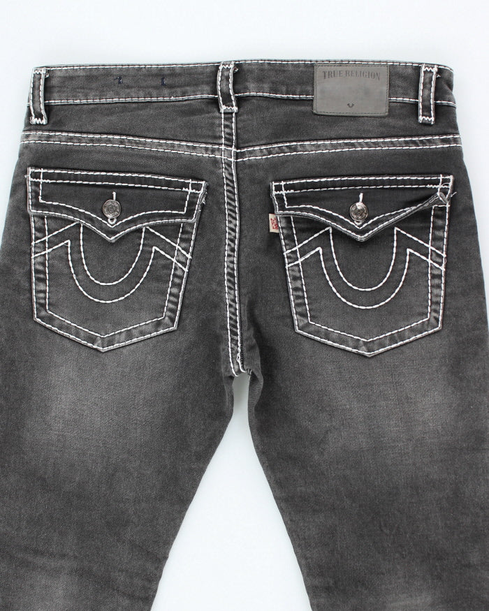 Y2k 00s True Religion Black Jeans - W36 L30
