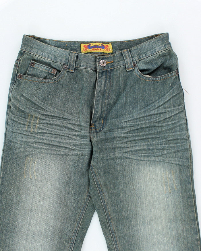 Y2k 00s Fusai Wide Leg Jeans - W36 L30