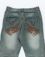 Y2k 00s Fusai Wide Leg Jeans - W36 L30