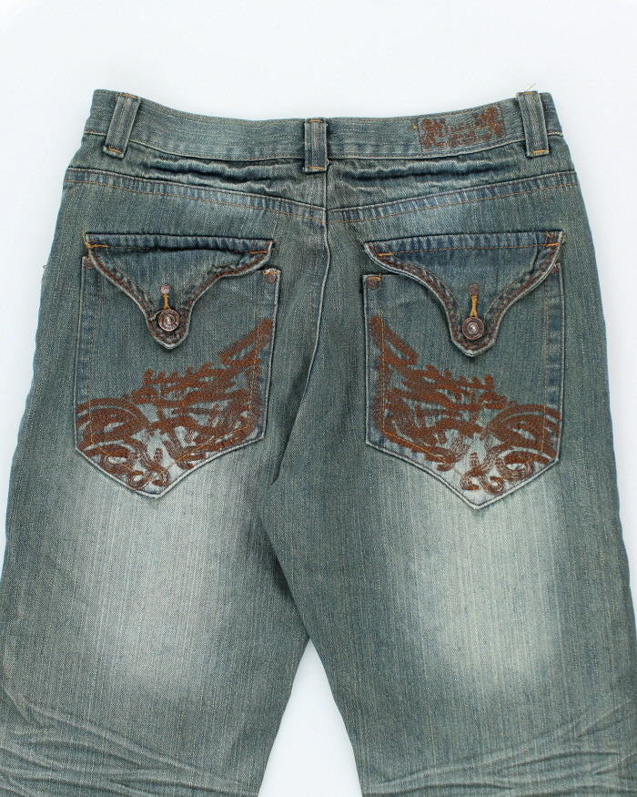 Y2k 00s Fusai Wide Leg Jeans - W36 L30