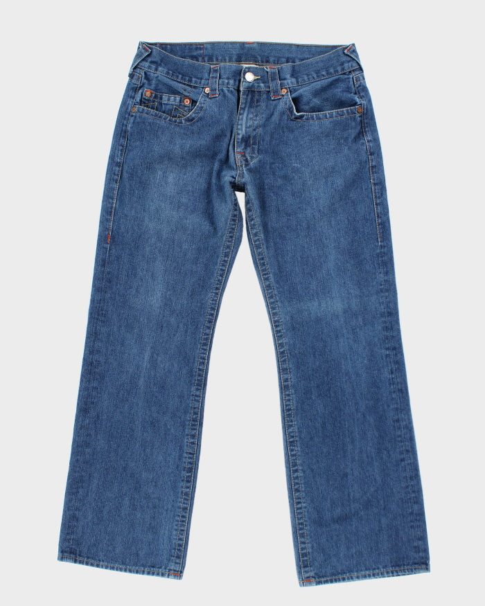 Vintage Y2K True Religion Relax Fit Medium Wash Jeans - W34 L30