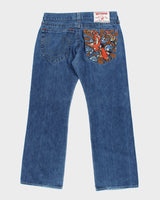 Vintage Y2K True Religion Relax Fit Medium Wash Jeans - W34 L30
