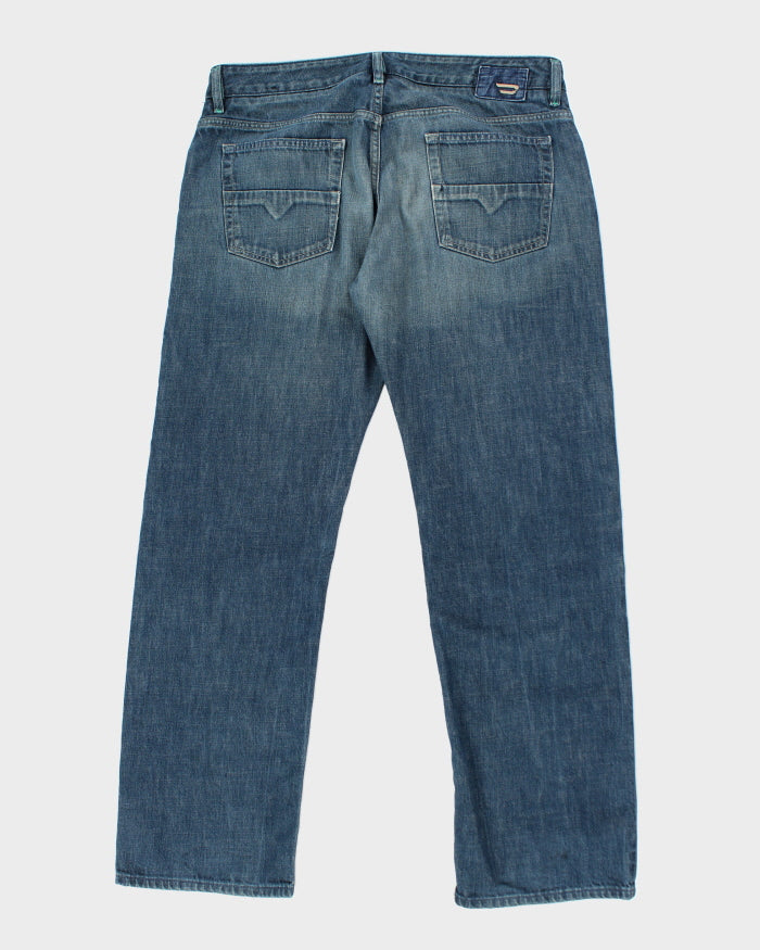 Vintage 2000's Diesel Relaxed Fit Dark Wash Jeans - W34 L31