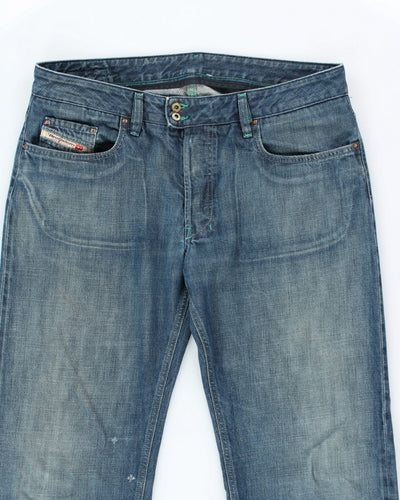 Vintage 2000's Diesel Relaxed Fit Dark Wash Jeans - W34 L31