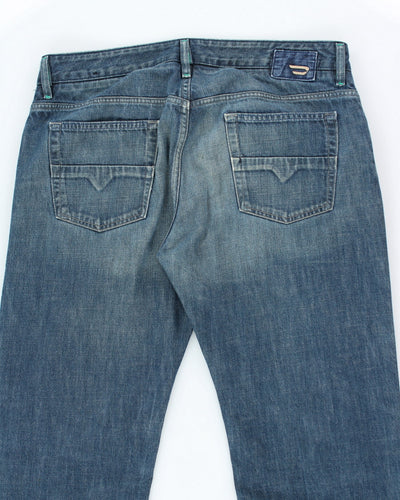 Vintage 2000's Diesel Relaxed Fit Dark Wash Jeans - W34 L31