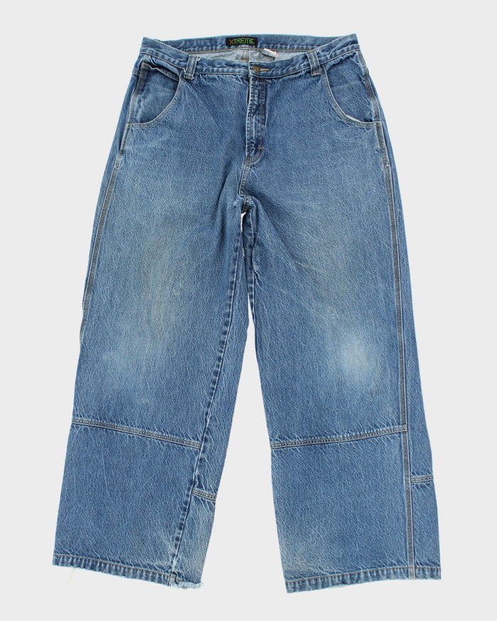 Vintage 90's Xtreme Ultra Baggy Medium Wash Jeans - W36 L31