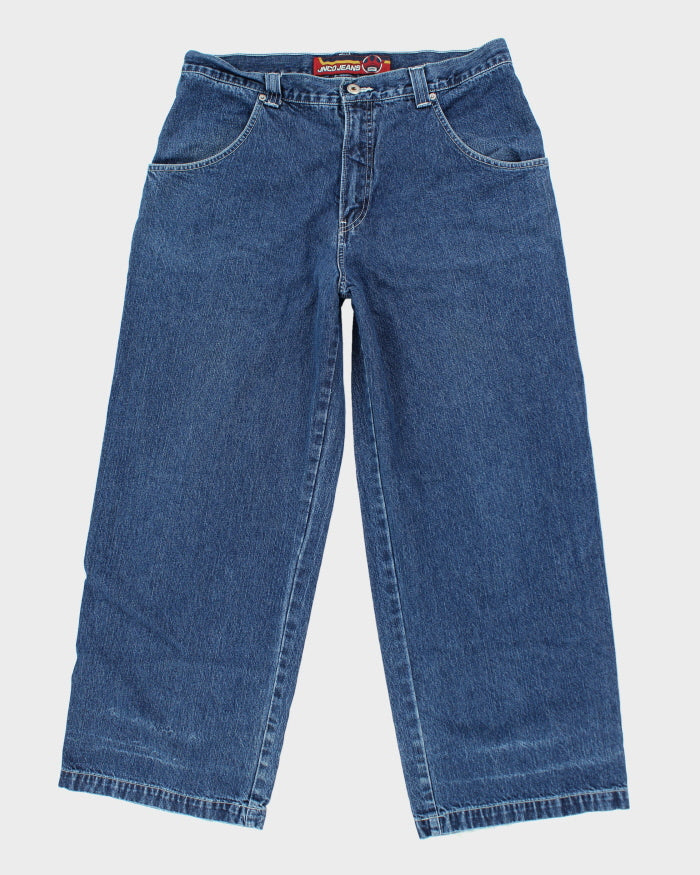 Vintage Y2K JNCO Jeans Ultra Baggy Dark Wash Jeans - W36 L29