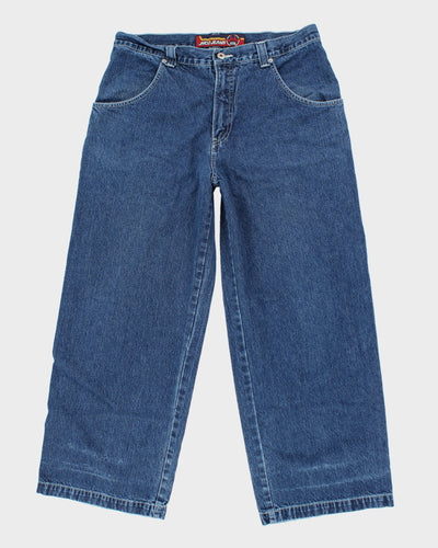 Vintage Y2K JNCO Jeans Ultra Baggy Dark Wash Jeans - W36 L29