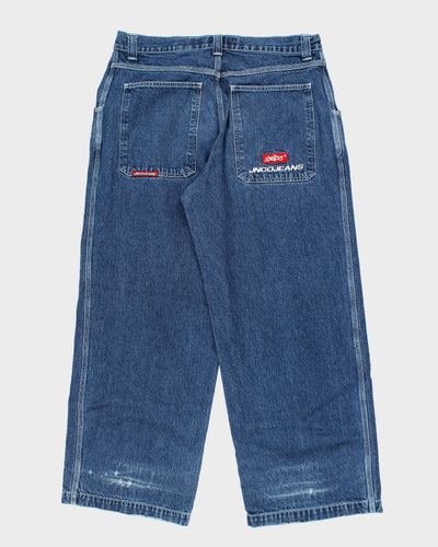 Vintage Y2K JNCO Jeans Ultra Baggy Dark Wash Jeans - W36 L29