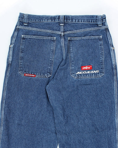 Vintage Y2K JNCO Jeans Ultra Baggy Dark Wash Jeans - W36 L29