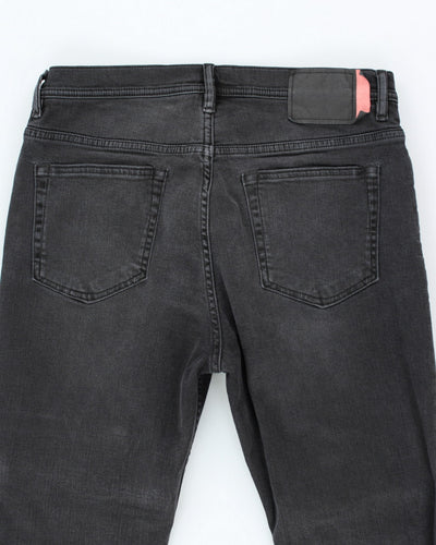 Vintage ACNE Skinny Fit Black Wash Jeans - W32 L26