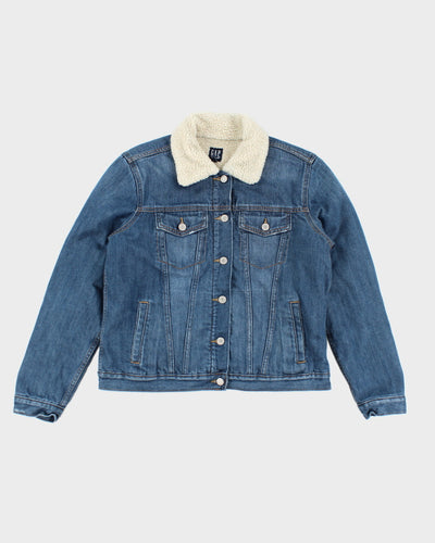 Vintage 2000's Women's GAP Lined Denim Jacket - L