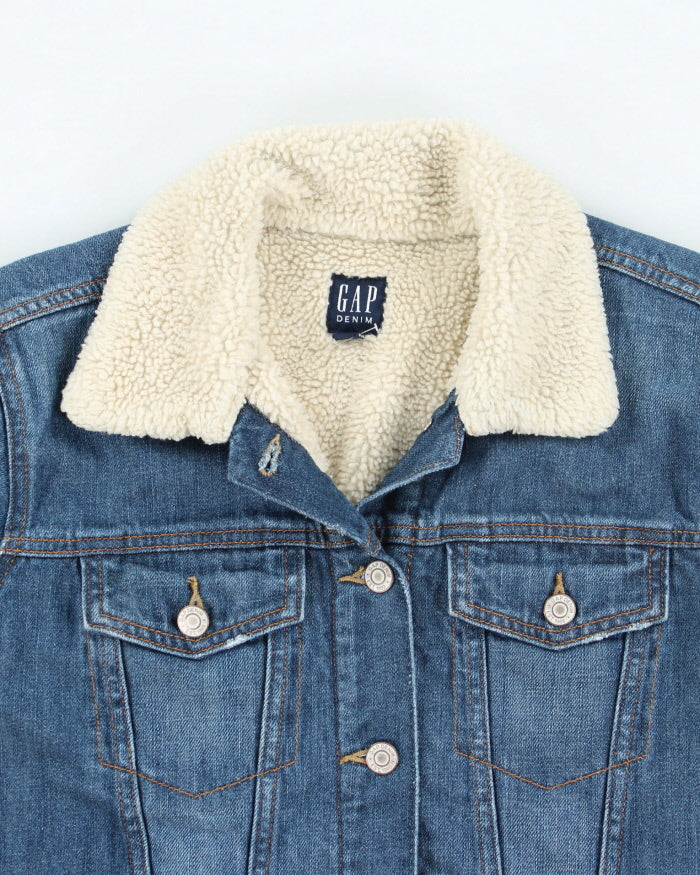 Vintage 2000's Women's GAP Lined Denim Jacket - L