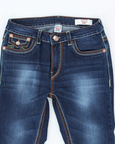 Vintage Y2K True Religion Dark Wash Skinny Fit Jeans - W30 L27