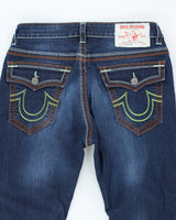 Vintage Y2K True Religion Dark Wash Skinny Fit Jeans - W30 L27