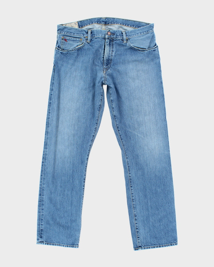Vintage Y2K Polo Ralph Lauren Medium Wash Relaxed Fit Jeans - W36 L31