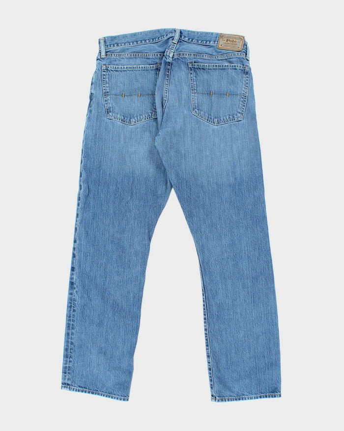 Vintage Y2K Polo Ralph Lauren Medium Wash Relaxed Fit Jeans - W36 L31