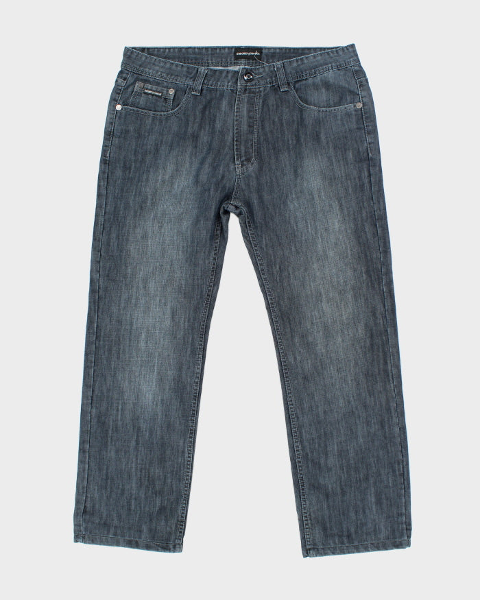 Vintage Y2K Armani Dark Wash Relaxed Fit Jeans - W36 L29