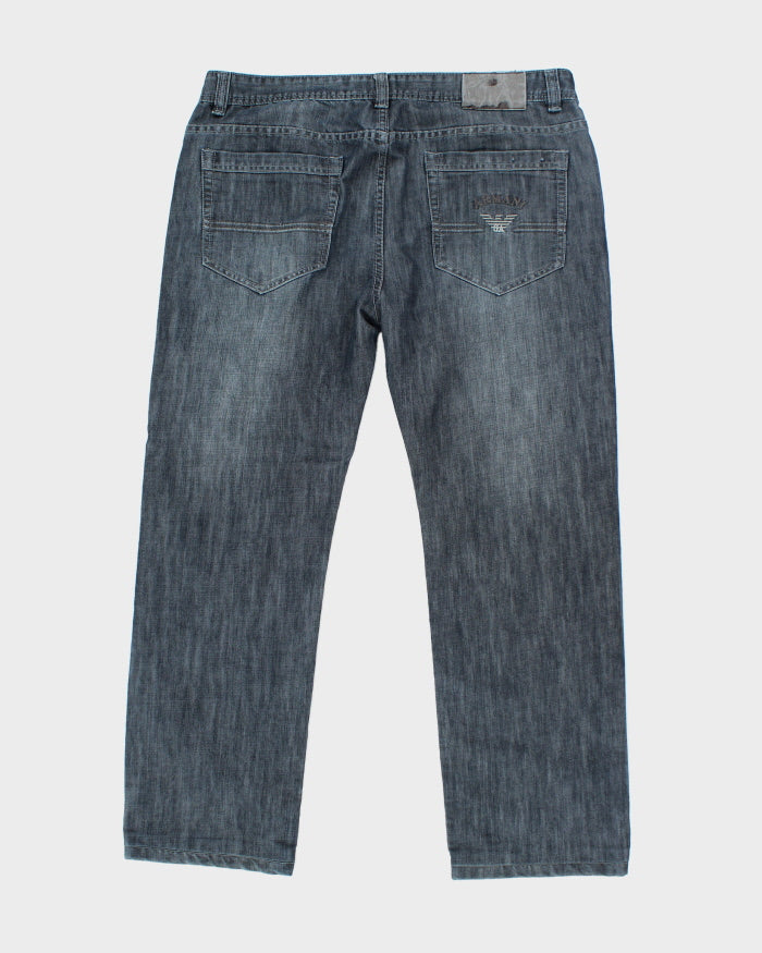 Vintage Y2K Armani Dark Wash Relaxed Fit Jeans - W36 L29