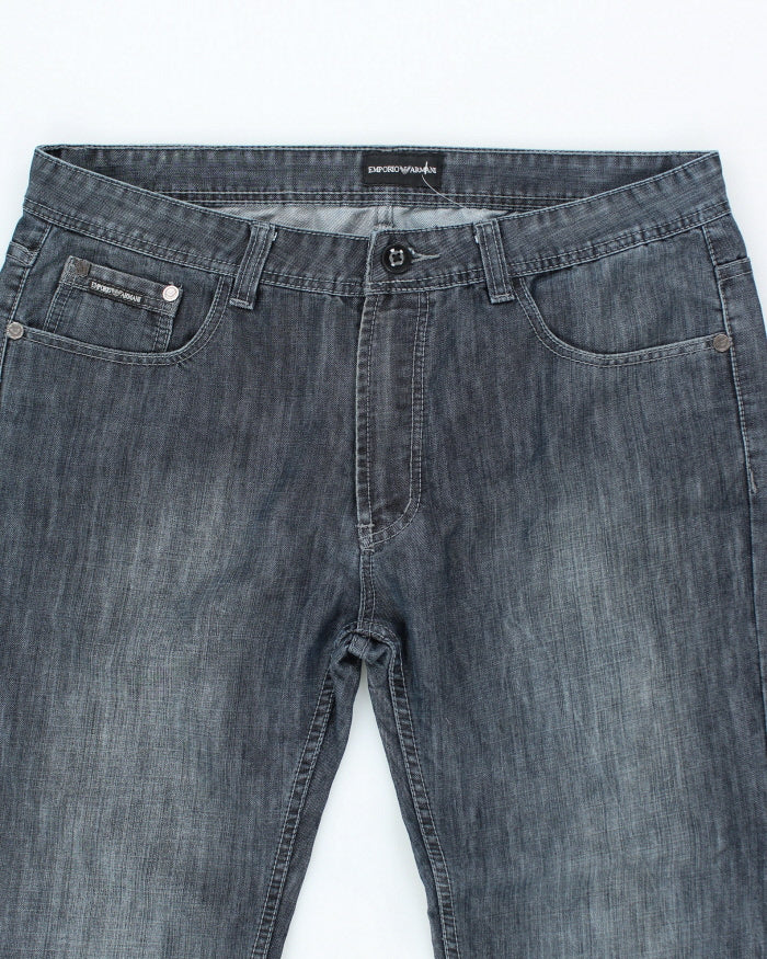 Vintage Y2K Armani Dark Wash Relaxed Fit Jeans - W36 L29