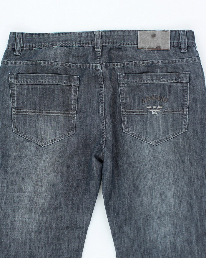 Vintage Y2K Armani Dark Wash Relaxed Fit Jeans - W36 L29
