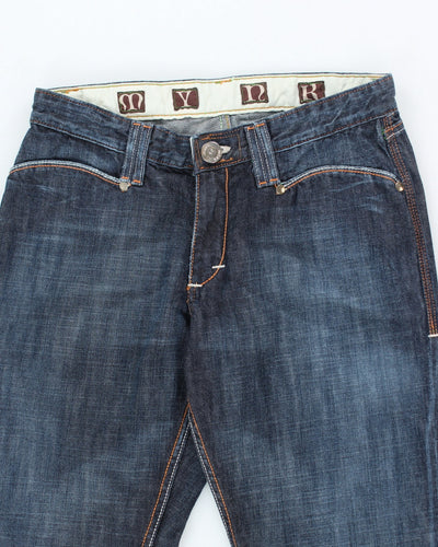 Vintage Y2K Dark Wash Relaxed Fit Jeans - W30 L33