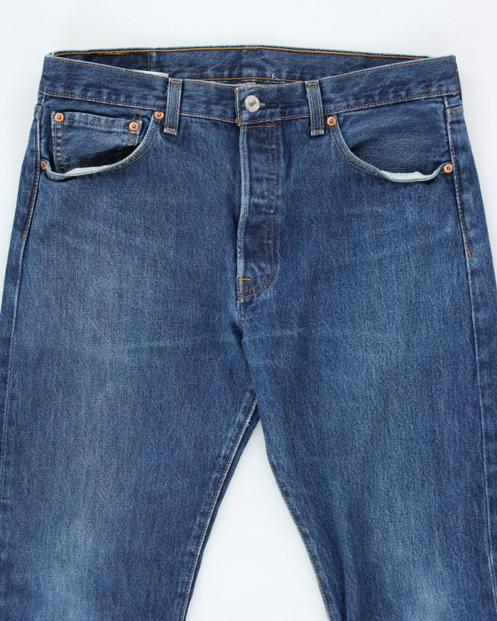 Vintage 90's Levi's 501 Dark Wash Jeans - W32 L29