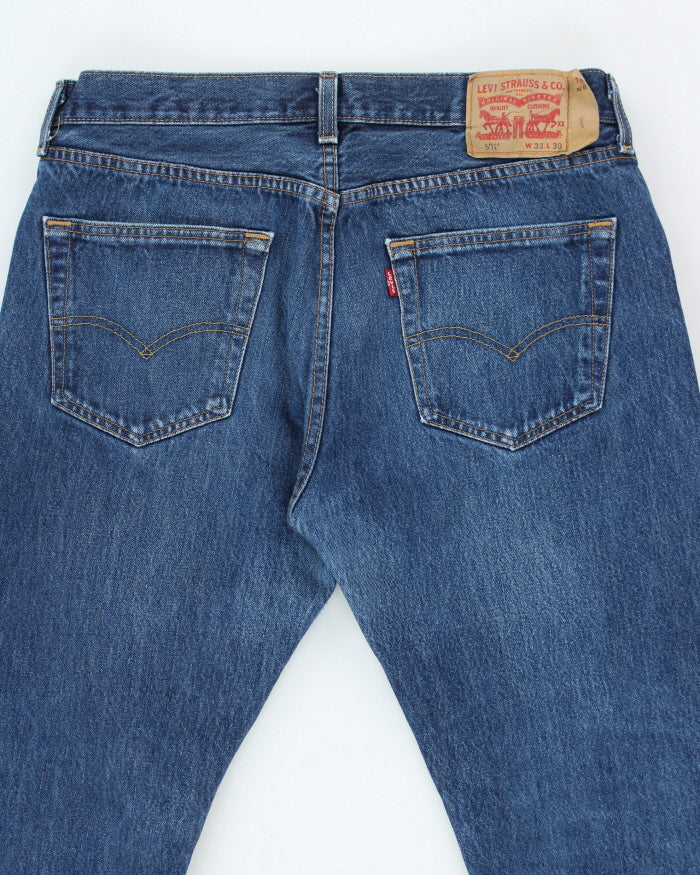 Vintage 90's Levi's 501 Dark Wash Jeans - W32 L29