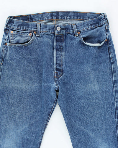 Vintage 90's Levi's 501 Dark Wash Jeans - W34 L29