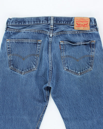 Vintage 90's Levi's 501 Dark Wash Jeans - W34 L29