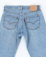 Vintage 90's Levi's 501 Light Wash Jeans - W30 L27
