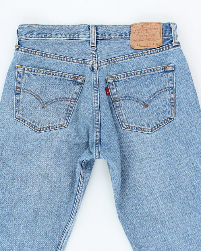 Vintage 90's Levi's 501 Light Wash Jeans - W30 L27