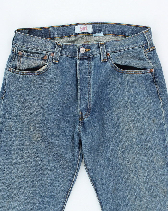 Vintage 90's Levi's 501 Medium Wash Jeans - W32 L29