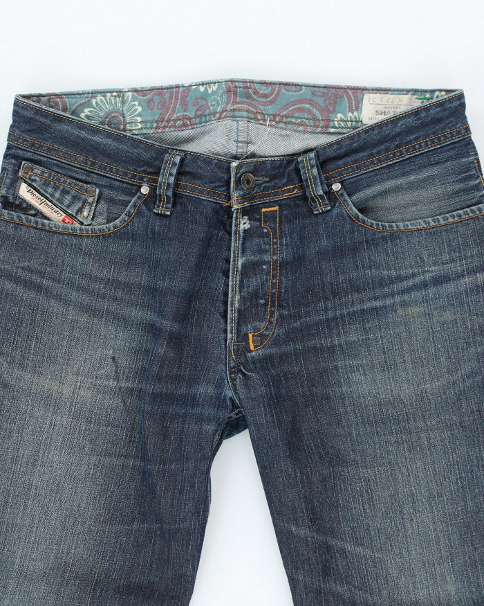 Vintage Y2K Diesel Dark Wash Straight Jeans - W33 L27