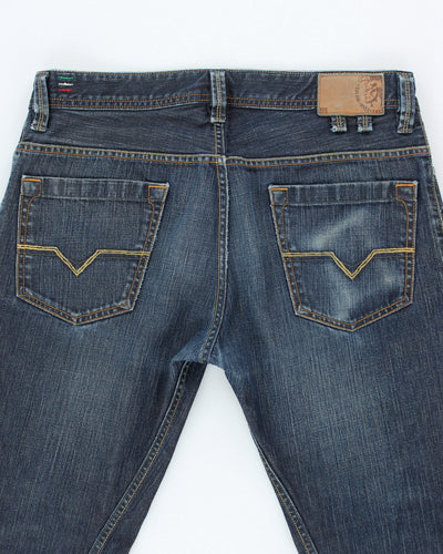 Vintage Y2K Diesel Dark Wash Straight Jeans - W33 L27