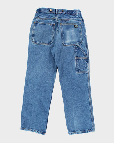 Vintage Heavyweight Key Workwear Dark Wash Jeans - W28 L27