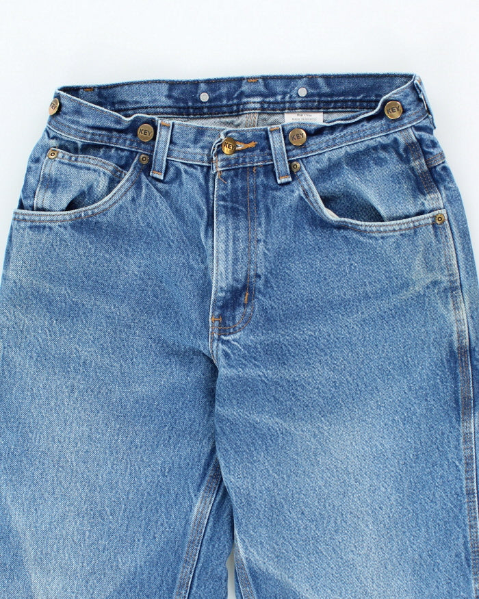 Vintage Heavyweight Key Workwear Dark Wash Jeans - W28 L27