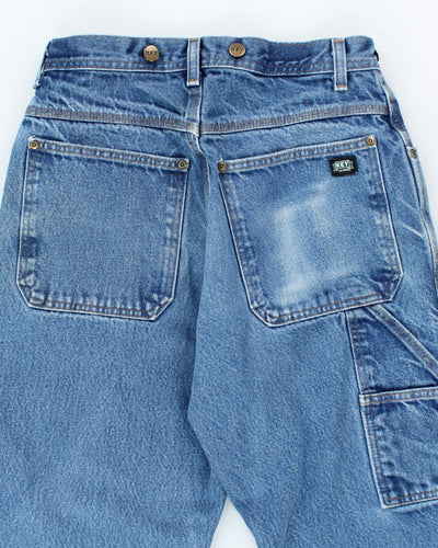 Vintage Heavyweight Key Workwear Dark Wash Jeans - W28 L27