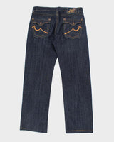 Vintage Y2K Pepe Dark Wash Denim Jeans - W36 L32