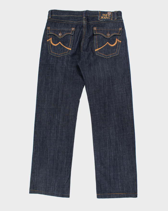 Vintage Y2K Pepe Dark Wash Denim Jeans - W36 L32