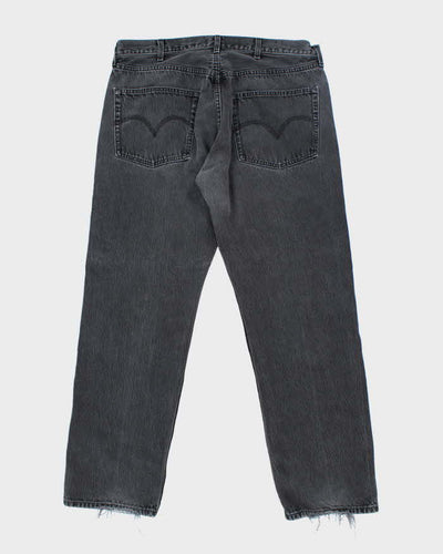 Vintage Levi's 501 Grey Stone Wash Denim Jeans - W34 L29