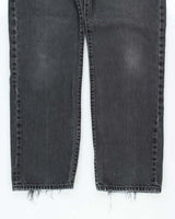 Vintage Levi's 501 Grey Stone Wash Denim Jeans - W34 L29